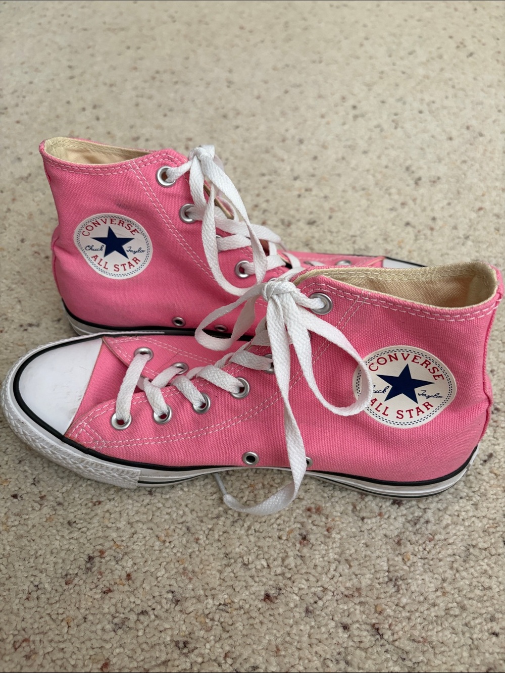 Converse Chucks high top size women’s 8 pink